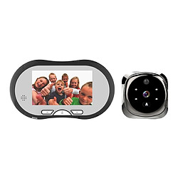 Wewoo Interphone vidéo Visiophone 4.3 pouce TFT Écran Couleur 2.0MP Sécurité Caméra Intelligent Sonnette Judas Visionneuse