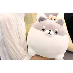 Acheter Universal 40cm mignon shiba chien peluche peluche doux kawaii animal dessin animé oreiller mignon cadeau enfant bébé enfant bonne qualité peluche animal (gris)