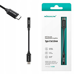 GUPBOO Adaptateur audio mini-jack 3,5 mm Hi-Fi USB-C Nillkin,JL980