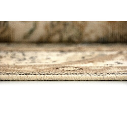 Avis Vidal Tapis de laine 286x192 blanc crème Vintage Royal