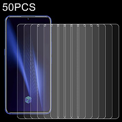 Wewoo Protection Pour le film de verre trempé Vivo iQOO Pro 50 PCS 0.26mm 9H 2.5D