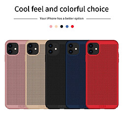 Avis Wewoo Coque Pour iPhone 11 PC respirant ultra-mince de protection tout compris rouge