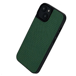 Coque en TPU + PU VILI anti-chute pour votre iPhone 14 - vert