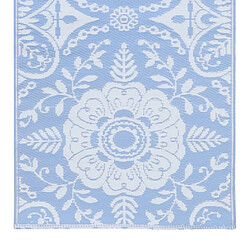 Avis vidaXL Tapis d'extérieur Bleu azuré 120x180 cm PP