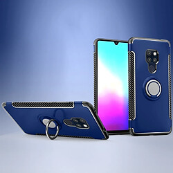 Wewoo Coque Etui de protection magnétique anneau rotation 360 degrés Armure pour Hucompagnon 20 Pro (bleu saphir)