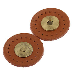 Acheter 5 Sets Boutons Magnétiques Fermoir Déclics Pour Craft Couture Vêtements Bourse Sac Kaki