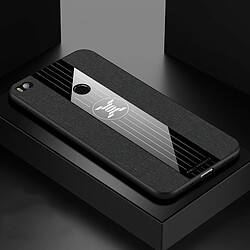 Wewoo Coque Souple Pour Xiaomi Mi Max 2 Housse de protection en TPU antichoc XINLI coutures tissu Noir