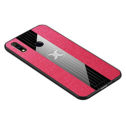 Wewoo Coque Souple Housse de protection en TPU antichoc pour OPPO Realme X Lite XINLI Rouge