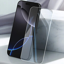 Mayaxess Verre Trempé pour iPhone 16 Pro Max Dureté 9H Anti-rayures Transparent pas cher