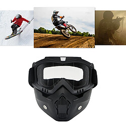 Lunettes De Motocross Vélo Anti-buée Coupe-vent Lunettes Anti-poussière Bouclier Protecteur Clair pas cher