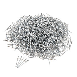 Avis Lot de 1000 rivets pop à dôme ouvert en acier inoxydable aveugle 3mm 3.0x8mm