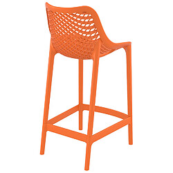 Avis Alterego Tabouret snack mi-hauteur 'BROZER MINI' orange