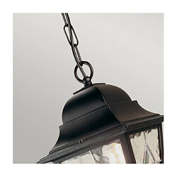 Elstead Lighting Lampe sur pied extérieur Norfolk Noir