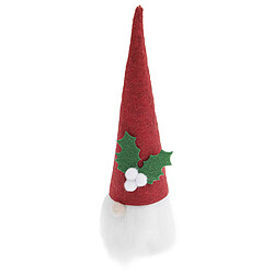 Rico Lutin de Noël en feutrine rouge 16,5 cm