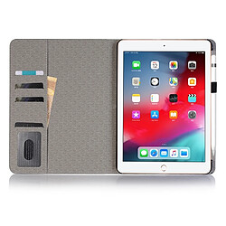 Acheter Wewoo Housse Étui Coque en cuir PU à texture horizontale pour iPad Pro 11 pouces 2018avec porte-cartes et fentes cartes et porte-monnaie café