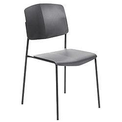 Acheter Beliani Chaise de salle à manger Set de 4 Noir ASTORIA