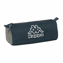 Trousse d'écolier Kappa Dark navy Gris Blue marine 21 x 8 x 7 cm