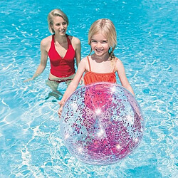 Avis Totalcadeau Ballon gonflable avec paillettes (51 cm) piscine et mer pas cher