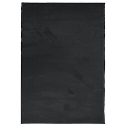 vidaXL Tapis OVIEDO à poils courts noir 200x280 cm