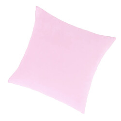 housse de coussin décorative housse de coussin en velours taie d'oreiller rose 50 x 50 cm pas cher