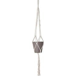 Artevasi MACRAMÉ SIMPLE NoeUD CARRÉ BLANC 100 CM