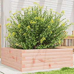 vidaXL Jardinière 70x70x23 cm bois massif douglas