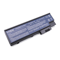 Vhbw Batterie LI-ION 4400mAh 14.8V noir compatible pour ACER remplace BT.00803.014, LC.BTP01.013, LC.BTP01.014, 4UR18650F-2-QC218