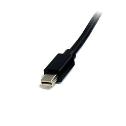 Startech Câble Mini DisplayPort mâle/mâle noir (1 mètre)