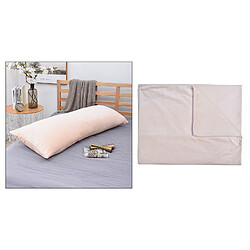 Avis Lit Sommeil Long Corps Taie D'oreiller Couverture Protecteur De Velours