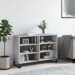 vidaXL Buffet sonoma gris 103,5x35x70 cm bois d'ingénierie