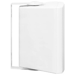 Avis vidaXL Haut-parleurs stéréo muraux 2pcs blanc intérieur extérieur 100W