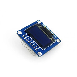 Wewoo Waveshare 0,96 pouce 128 * 64 OLED Binterfaces SPI / I2Ctête de broche verticale droite