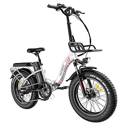 Avis FAFREES F20 Max Vélo électrique 20 pouces Cadre pliant E-bike Blanc