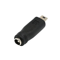 Mini Usb 5.5 * 2.1mm Adaptateur de Chargeur CC Femelle à Mâle pas cher