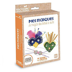 Graines Creatives Kit upcycling boites a oeufs pour jolis masques