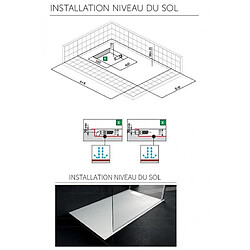 Avis Receveur de douche recoupable NOVELLINI NOVOSOLID blanc 100x80 cm