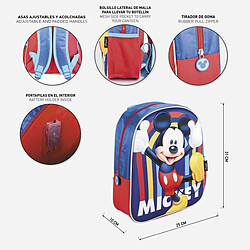 Cartable Mickey Mouse Bleu foncé (25 x 31 x 10 cm)