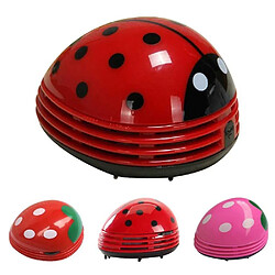 Universal Jolie charmant collecteur de poussière de coccinelle, mini aspirateur de bureau