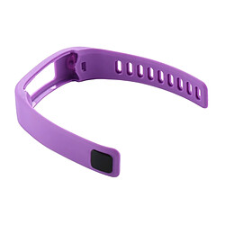 Avis Wewoo Bracelet Violet pour Garmin Vivofit 1 Montre Smartwatch en Silicone, Longueur: environ 21cm