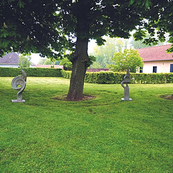 Jardinex Statue de jardin e... 150 cm - Gris vert