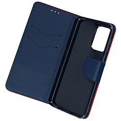 Avizar Étui pour Samsung Galaxy A23 5G et M23 Portefeuille Collection Fancy Style Rouge