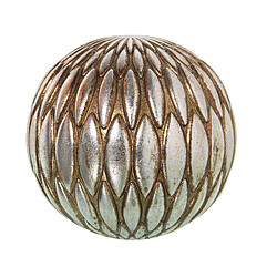 Boule Décorative Alexandra House Living Argenté Résine Plastique 9 x 9 x 9 cm