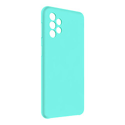 Avizar Coque Samsung A72 Silicone Semi-rigide Soft-touch Collection Venus turquoise