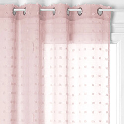 Atmosphera, Createur D'Interieur Voilage Lily - 140 x 240 cm - Rose