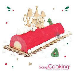 Scrapcooking Moule à Bûche de Noël + insert pas cher