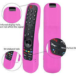 Acheter SANAG etui De Protection En Silicone Pour Lg Magique 2021 2022 Telecommande, Mr21Ga Mr21Gc Mr22Ga Mr22Gn, Housse Coque Pour Lg Telecommande, Antiderapage, Antisismique, Lavable(Rose)