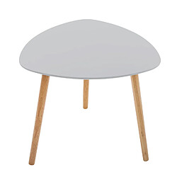 Acheter Atmosphera, Createur D'Interieur 3 Tables d'appoint design Mileo - Gris et jaune