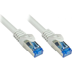 RNS® Patchkabel SmartFLEX, Cat.6A, S/FTP, PiMF, halogenfrei (LSZH), 500MHz, CU, grau, 1,5m, Good Connections® (8060-SF015)