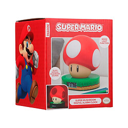 Paladone Products Super Mario - Réveil lumineux Super Mushroom