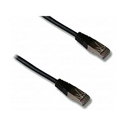 Cable mâle / RJ45 mâle, cat.6, blindé, coloris « graphite », 10m00